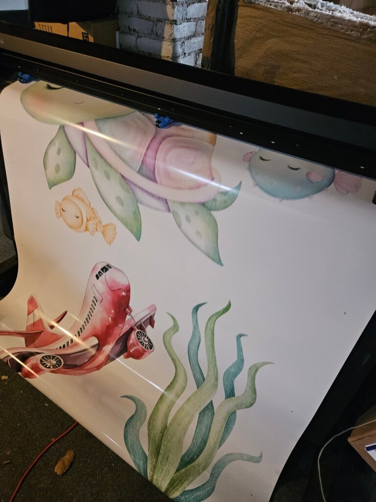 Whimsical illustrated print — experienced team